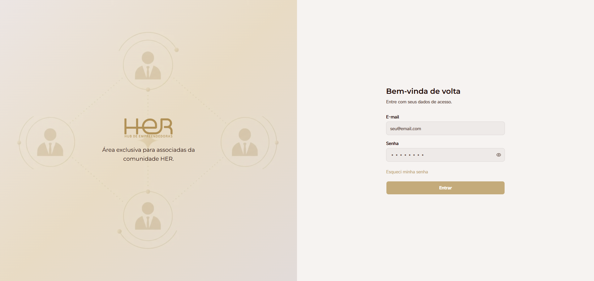 Plataforma HER — Site + Área de Associadas - Imagem 3